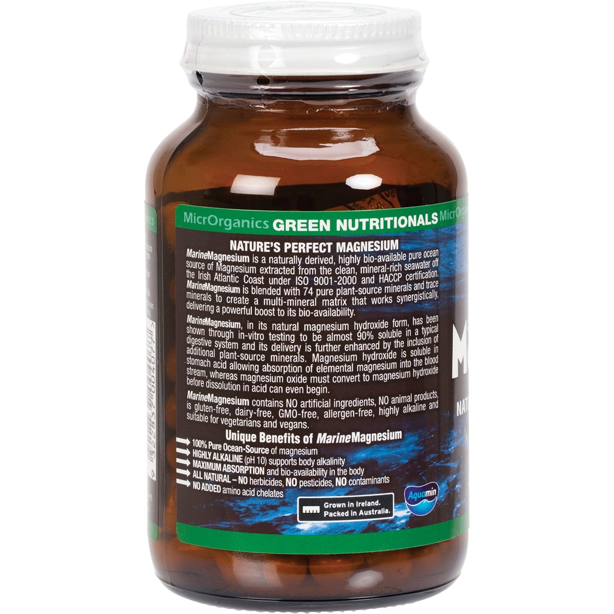Green Nutritionals Marine Magnesium 60 Vegan Capsules