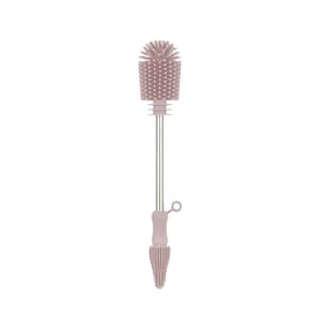 Haakaa Silicone Double-Ended Bottle Brush- Blush