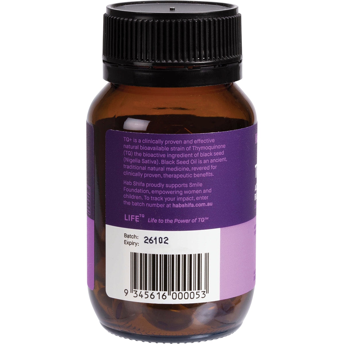 Hab Shifa TQ+ Activated Black Seed Oil 60 capsules