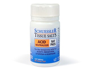 Schuessler Tissue Salts Nat Phos Acid Neutraliser 125 Tablets