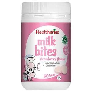 Healtheries Milk Bites Strawberry 185g