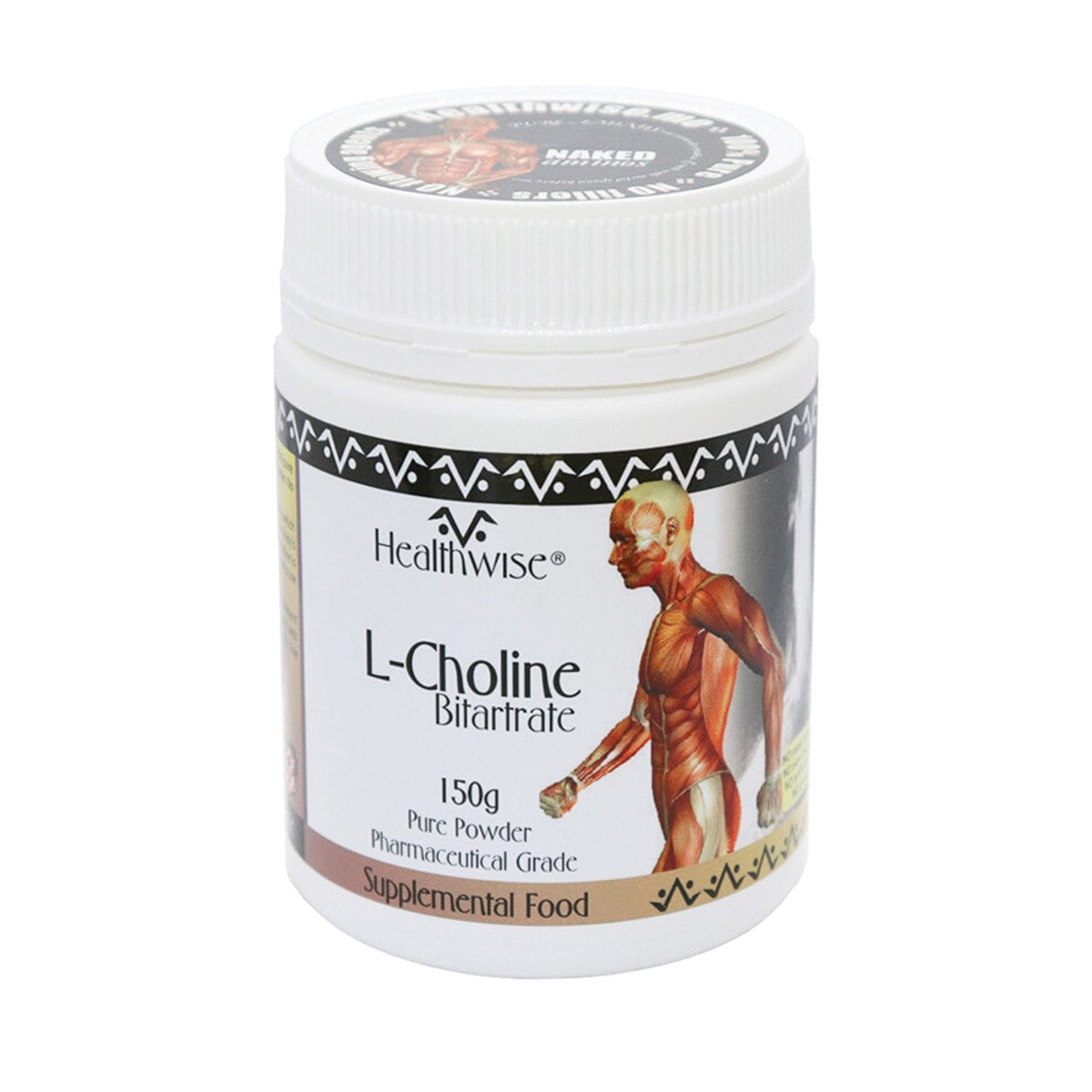 Healthwise L-Choline Bitartrate Powder 150g Australia