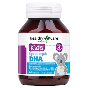 Healthy Care Kids High Strength DHA 60 Capsules