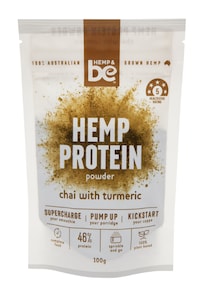 HEMP & be Hemp Protein Powder - Chai with Turmeric 100g