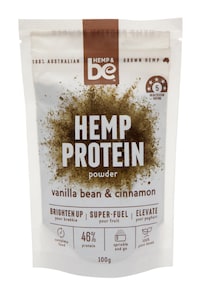 HEMP & be Hemp Protein Powder - Vanilla Bean & Cinnamon 100g