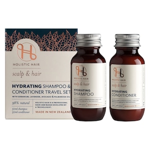 Holistic Hair Hydrating Shampoo & Conditioner Travel Set - 2x 50ml