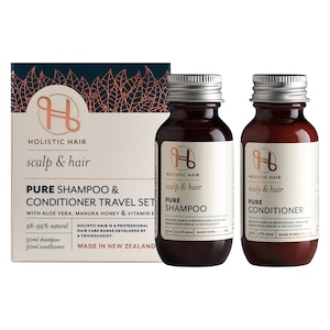Holistic Hair Pure Shampoo & Conditioner Travel Set - 2x 50ml