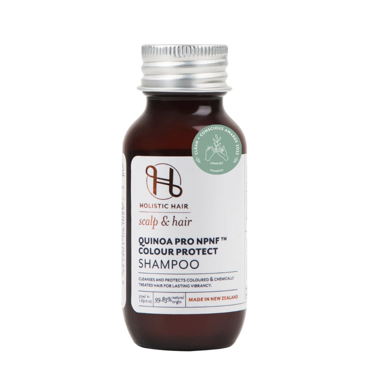 Holistic Hair Quinoa Pro NPNF Colour Protect Shampoo & Conditioner Travel Set - 2 x 50ml