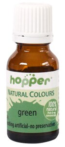Hopper Natural Food Colouring Green 20g