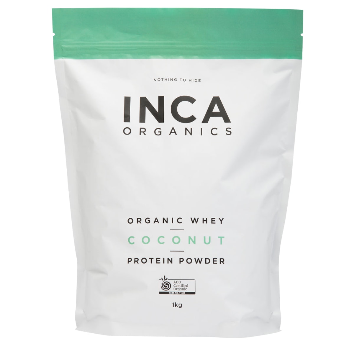Inca Organics Organic Whey Coconut Protein Powder 1kg Australia