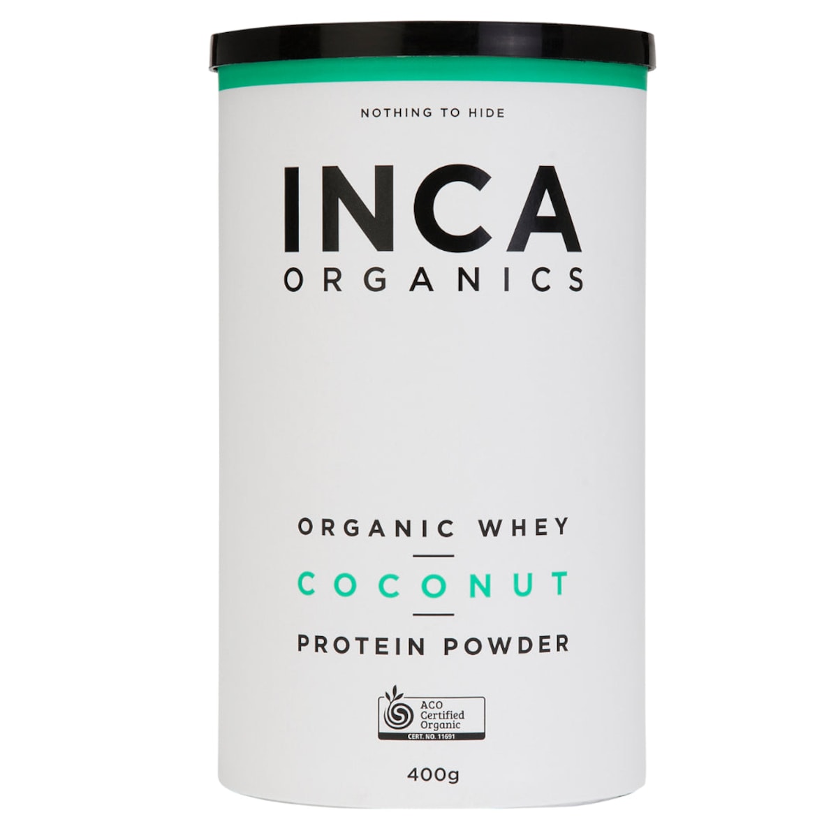 Inca Organics Organic Whey Coconut Protein Powder 400g