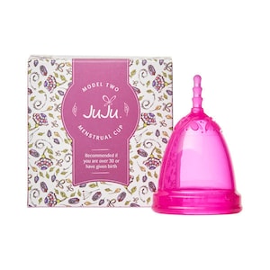 JuJu Model 2 Pink Menstrual Cup