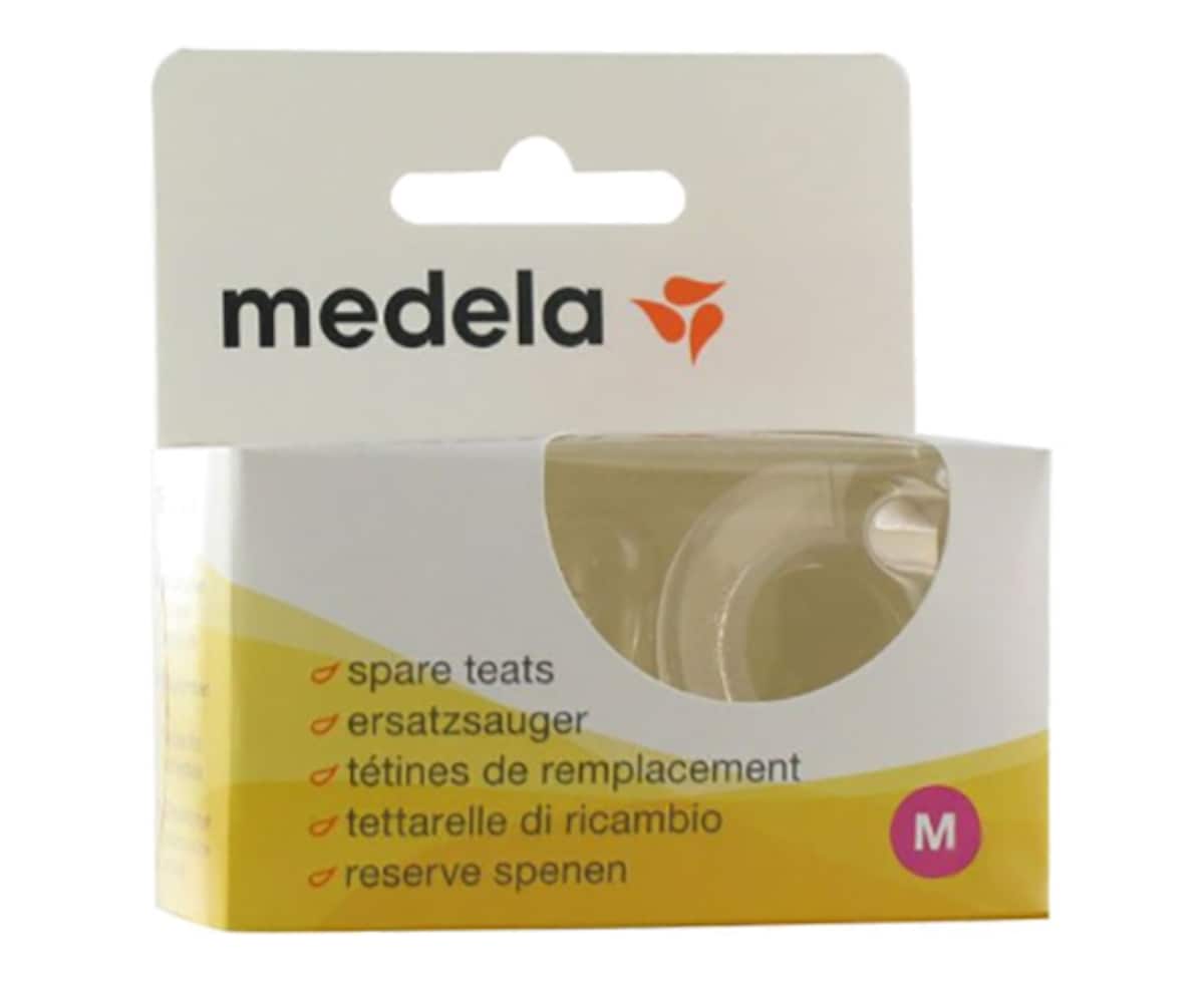 Medela Spare Teats Medium Flow 2 Pack
