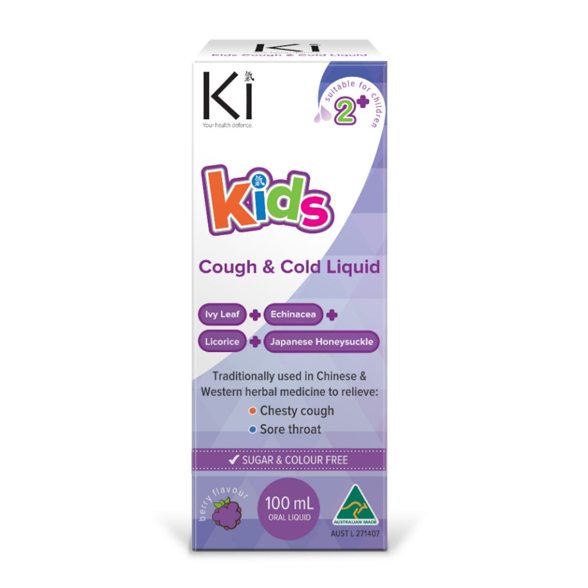 Ki Kids Cough & Cold Liquid 100 mL