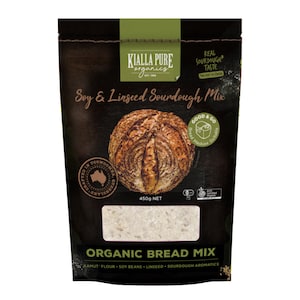Kialla Organic Bread Mix Soy & Linseed Sourdough 450g