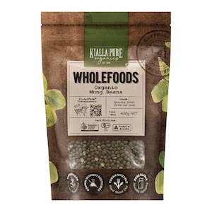 Kialla Organic Mung Beans 400g