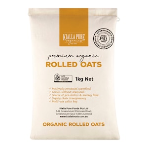 Kialla Organic Rolled Oats 1kg