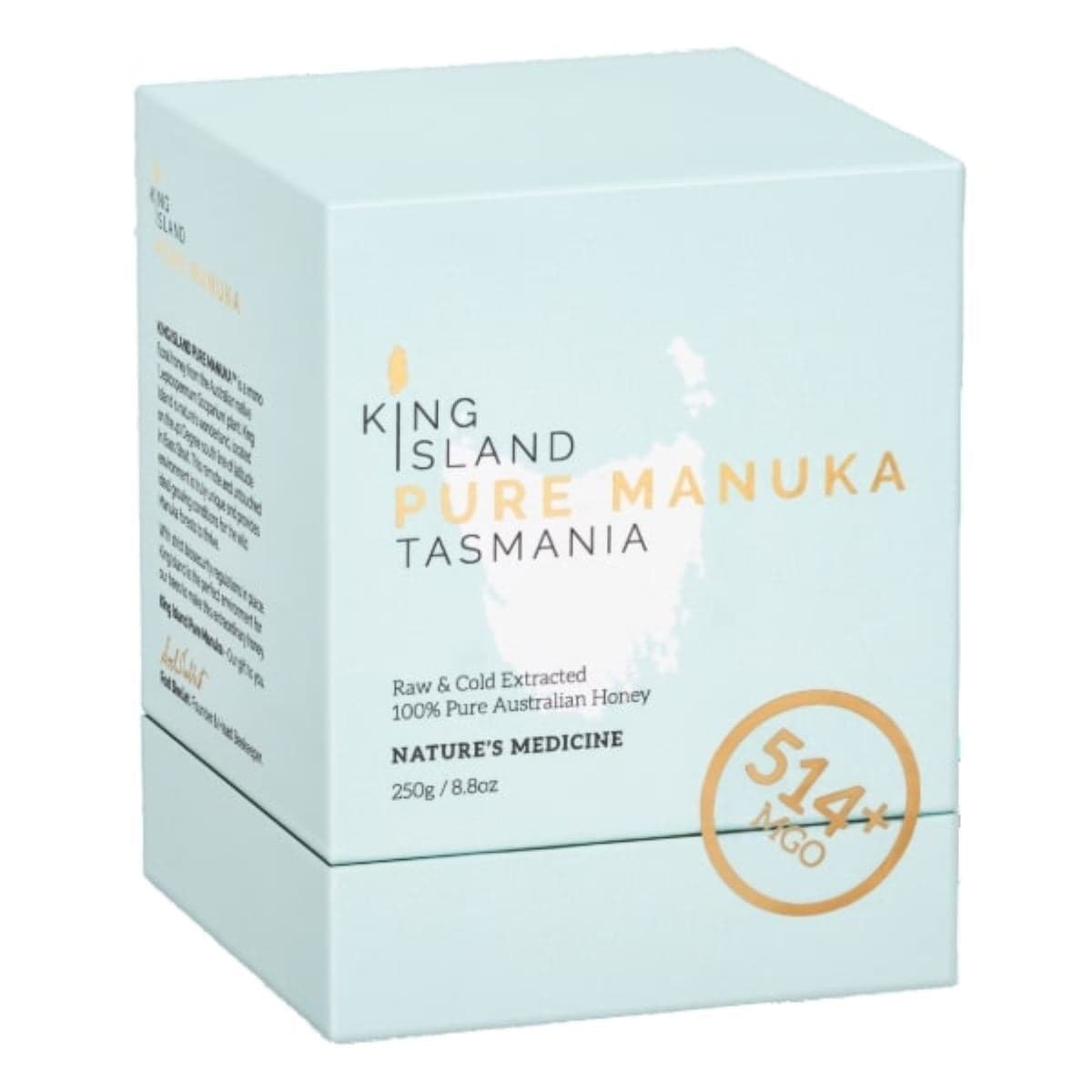 King Island Pure Manuka Honey Tasmania MGO 514+ 250g