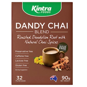 Kintra Foods Roasted Dandelion Chai Blend 32 Tea Bags