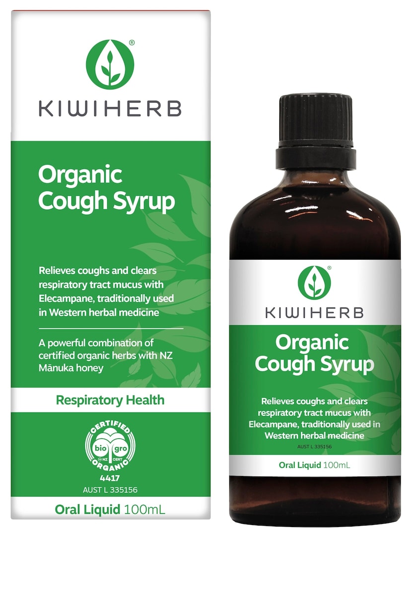 Kiwiherb Organic Cough Syrup 100ml