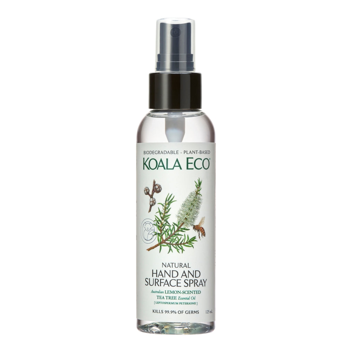Koala Eco Natural Hand & Surface Spray Lemon-Scented Tea Tree 125ml