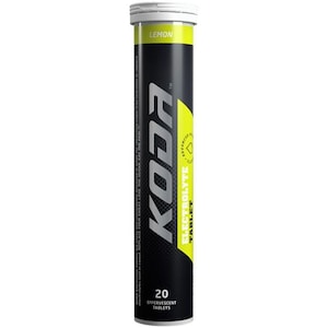 Koda Lemon Electrolyte Tablets Tube - 20 Pack