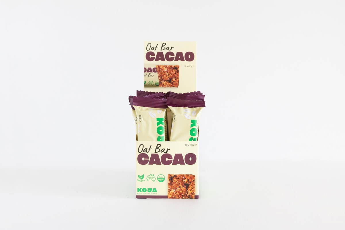 Koja Oat Bar Cacao 12 x 60g