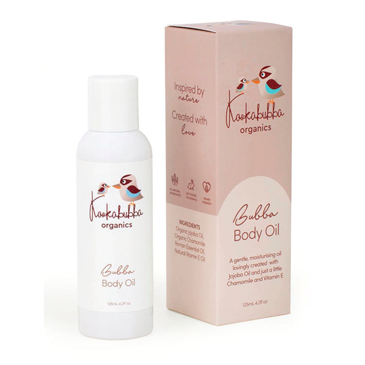 Kookabubba Organics Bubba Body Oil 125ml