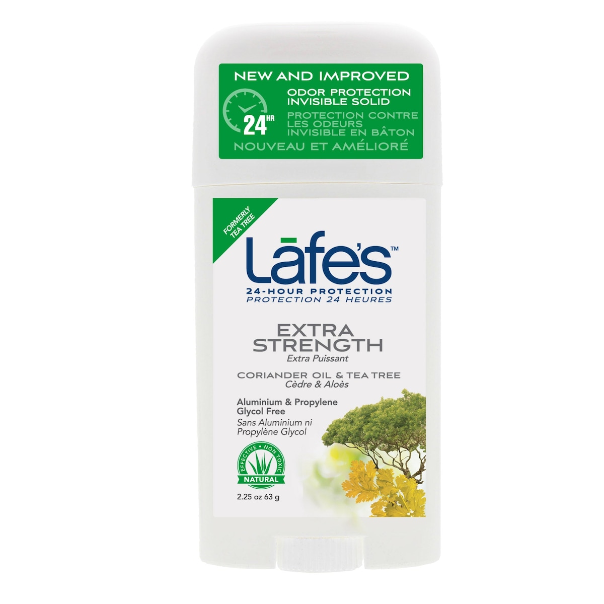 Lafe's Twist Stick Deodorant Extra Strength 64g