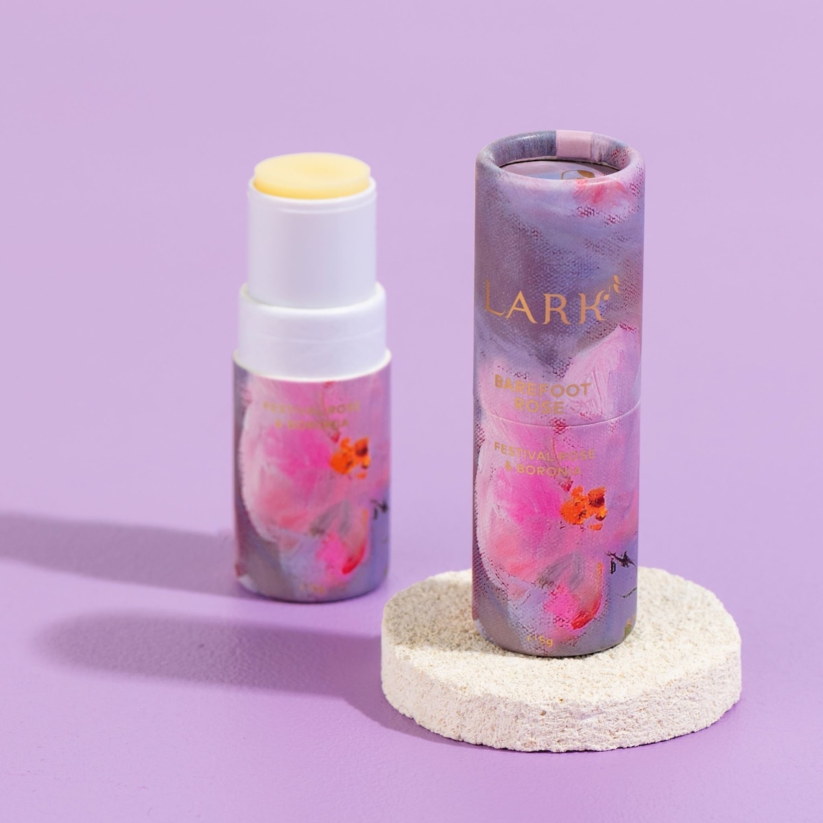 Lark Solid Perfume Barefoot Rose 5g