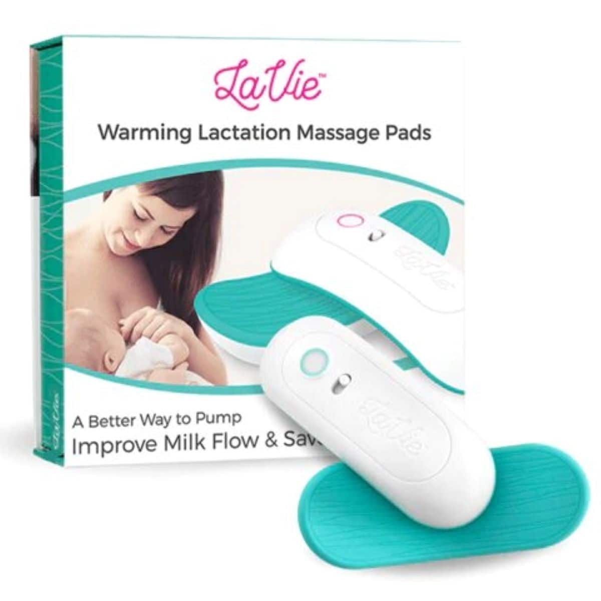 Lavie Warming Lactation Massage Pads 2 Pack