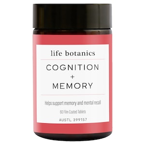 Life Botanics Cognition + Memory 60 Tablets