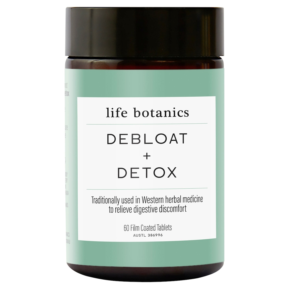 Life Botanics DeBloat and Detox 60 Tablets