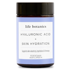 Life Botanics Hyaluronic Acid + Skin Hydration 60 Capsules