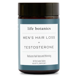 Life Botanics Men's Hair Loss + Testosterone 60 Tablets