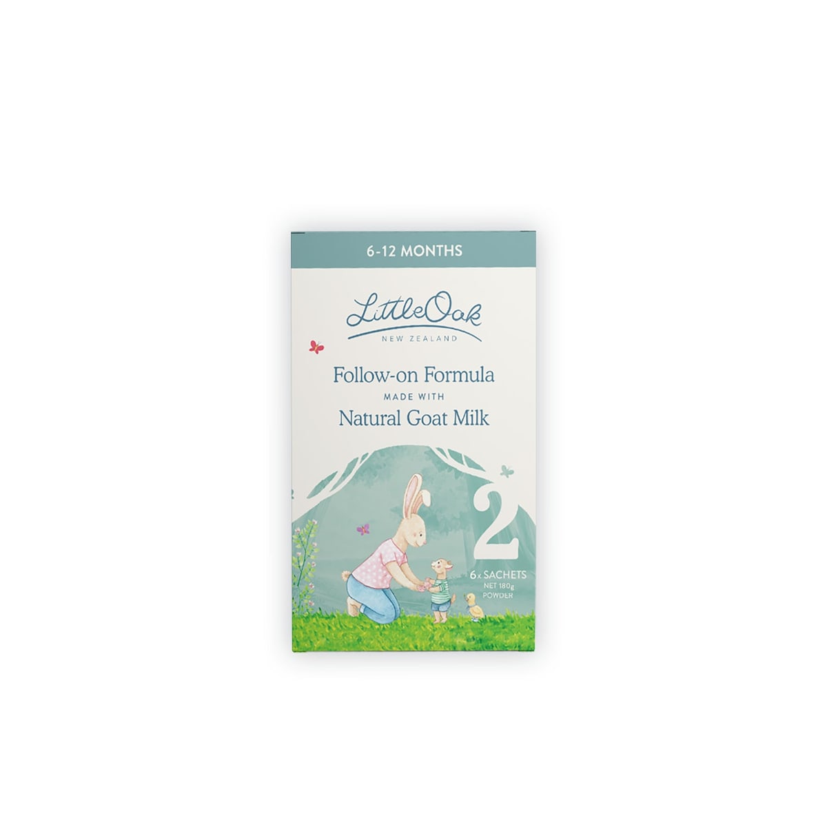 LittleOak Goat's Milk Follow On Formula Stage 2 - 6 x 30g Sachets