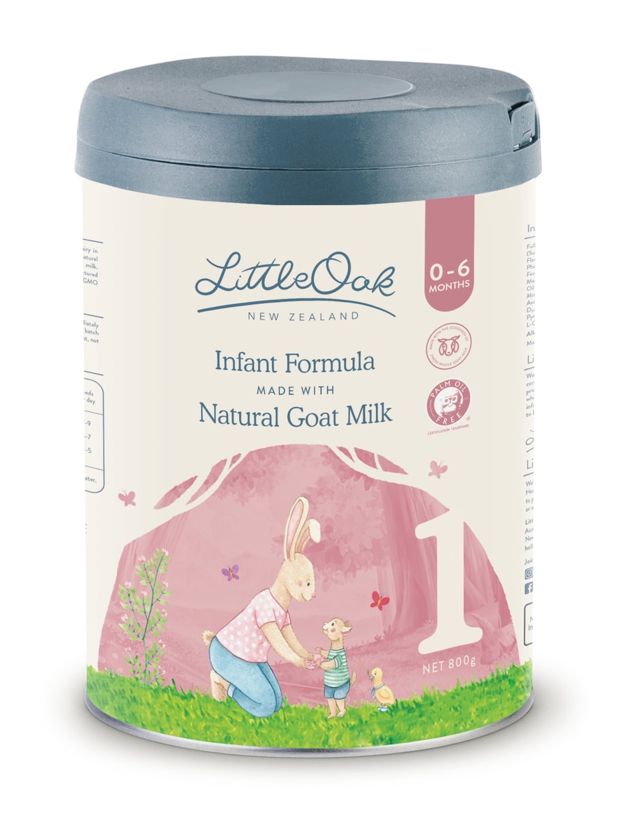 LittleOak Goat's Milk Infant Formula Stage 1 800g