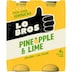 Lo Bros Kombucha Pineapple & Lime 6x4x250ml