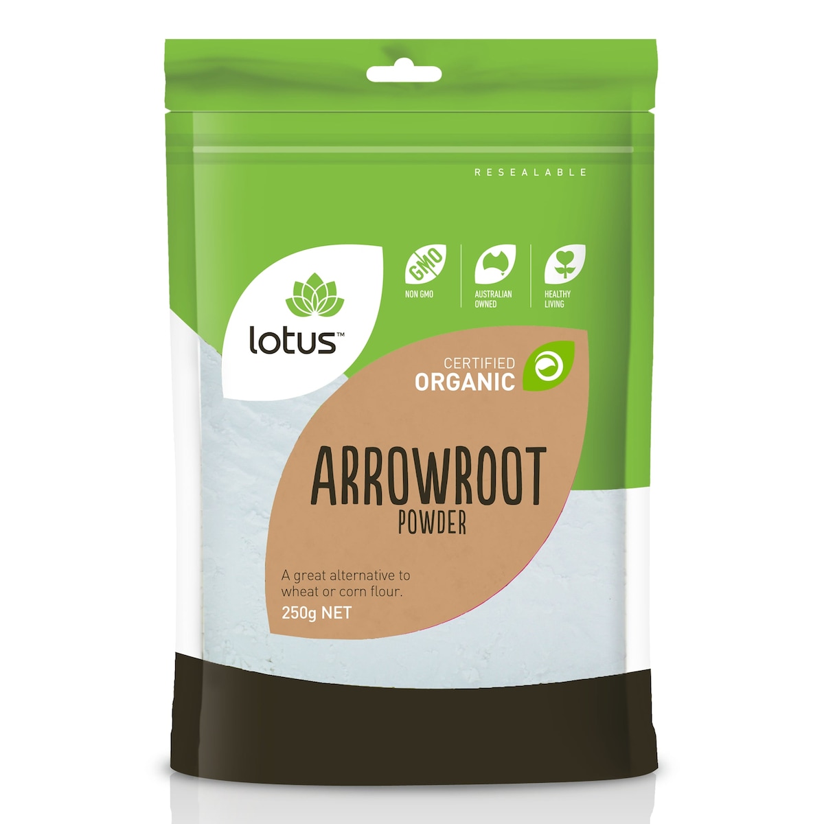 Lotus Organic Arrowroot Powder 250g