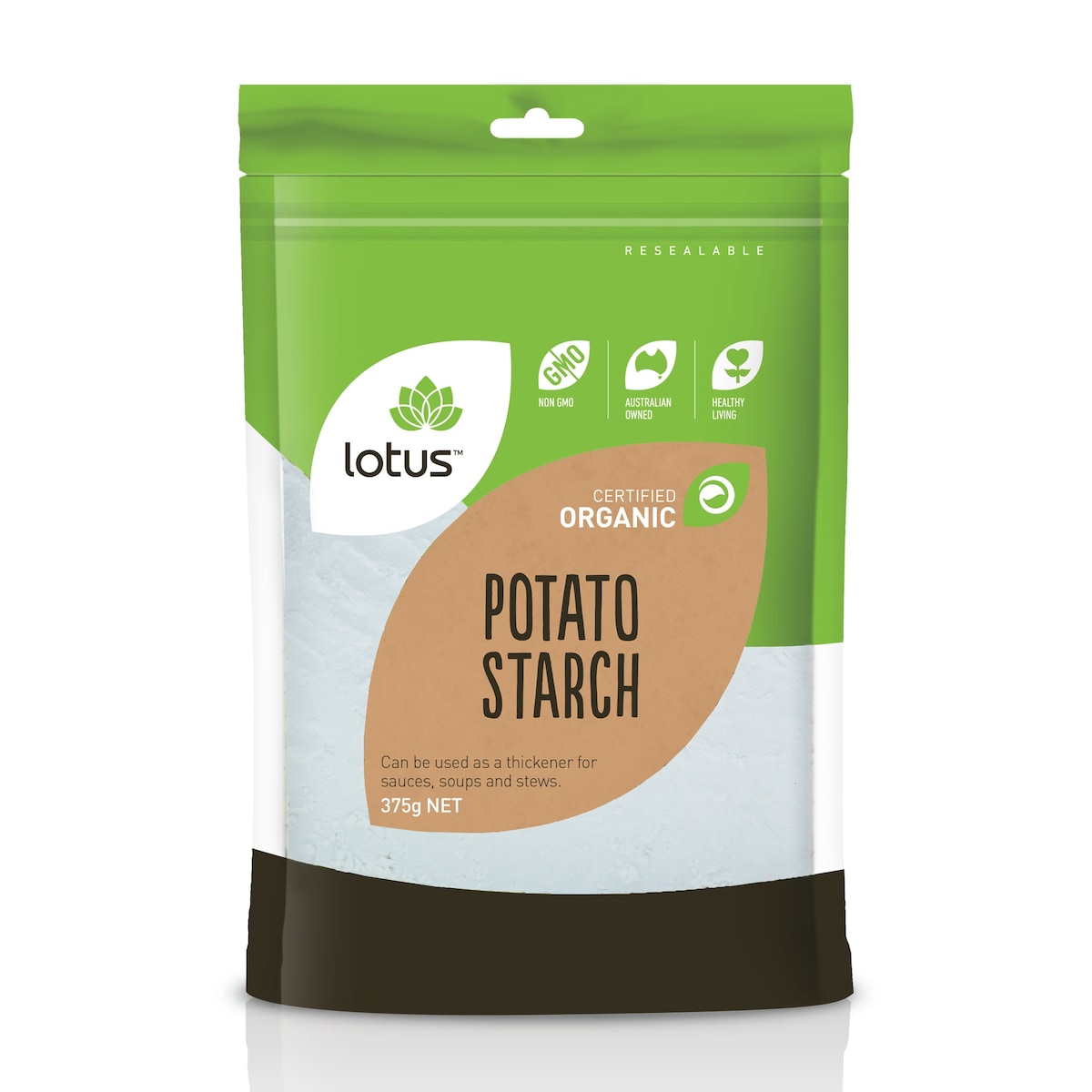 Lotus Organic Potato Starch 375g
