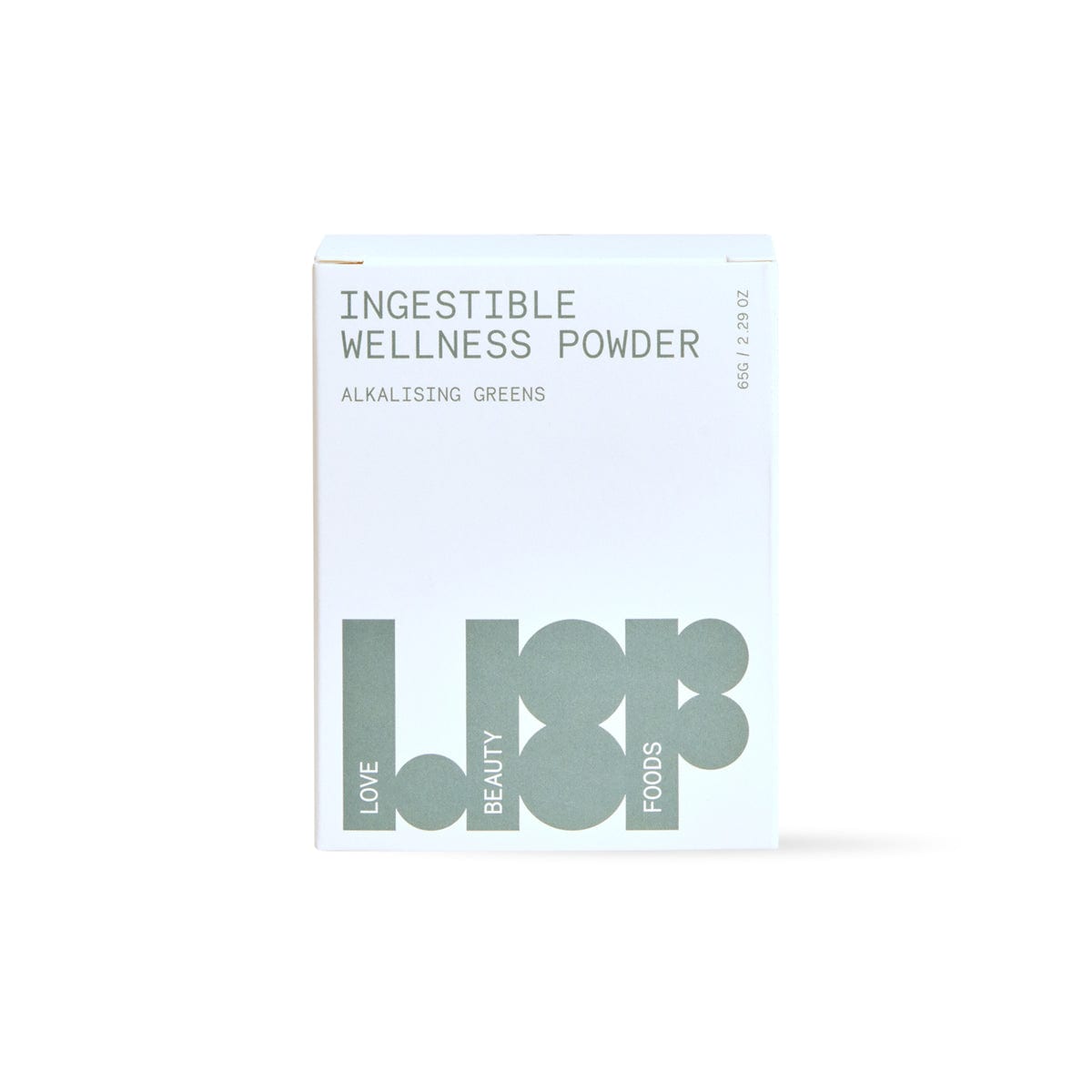 Love Beauty Foods Ingestible Wellness Powder Alkalising Greens 65G