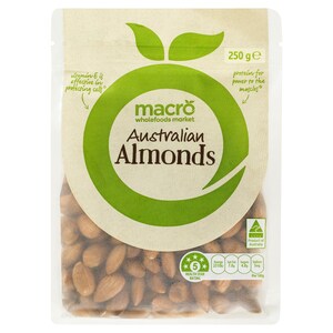 Macro Natural Almond Kernels 250g