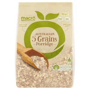 Macro Australian 5 Grains Porridge 750g