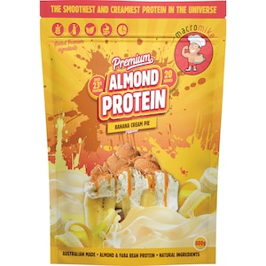 Macro Mike Premium Almond Protein Banana Cream Pie 800g