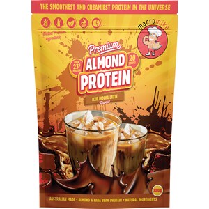 Macro Mike Premium Almond Protein Iced Mocha Latte 800g