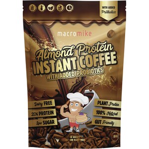 Macro Mike Premium Almond Protein Instant Coffee 300g