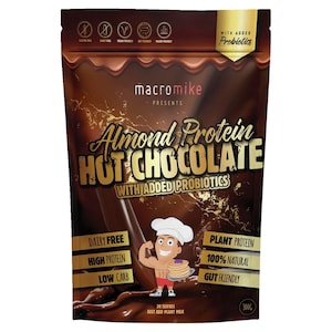 Macro Mike Almond Protein Hot Chocolate With Added Probiotics 300g