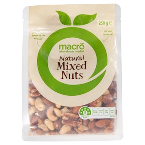 Macro Natural Mixed Nuts 250g