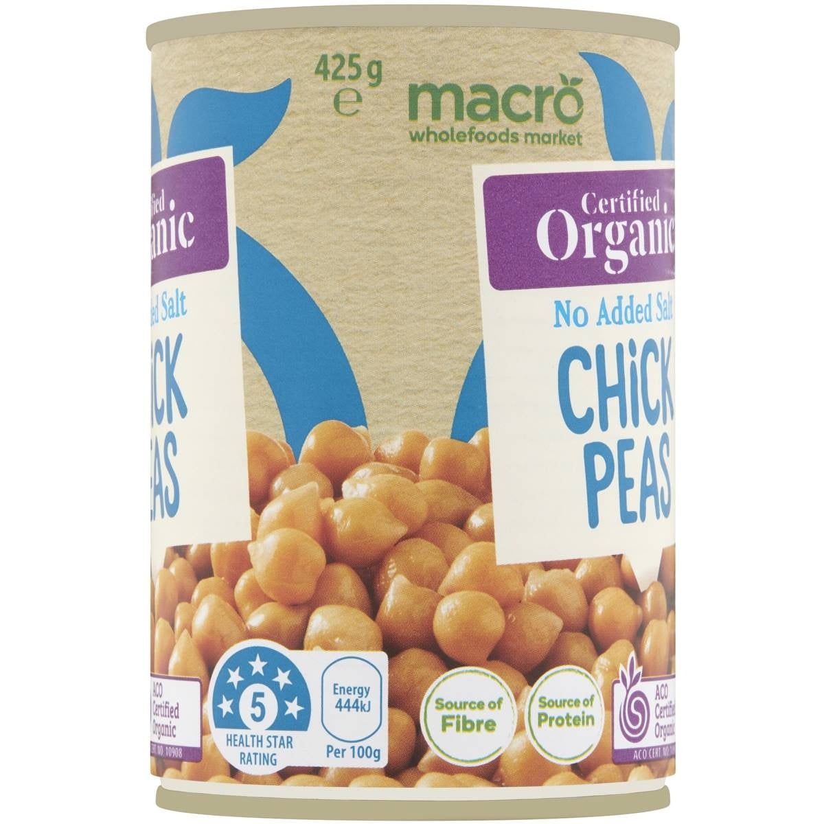 Macro Organic Chick Peas 425g