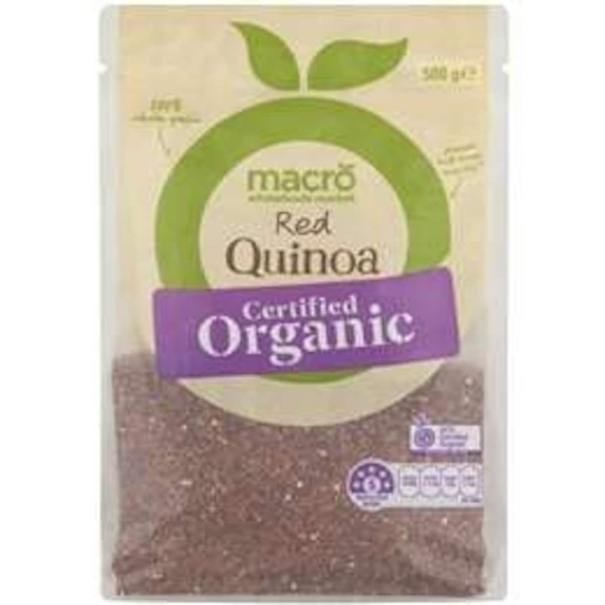 Macro Organic Red Quinoa 500g